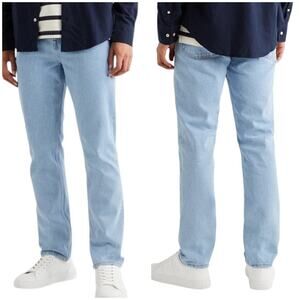 NN07 NWT Johnny Straight Leg Blue Jeans Men's Size 32 x 34 Mid Rise 100% Cotton